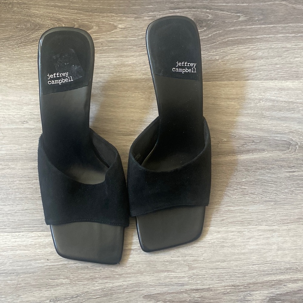 Jeffrey Campbell square toed heels